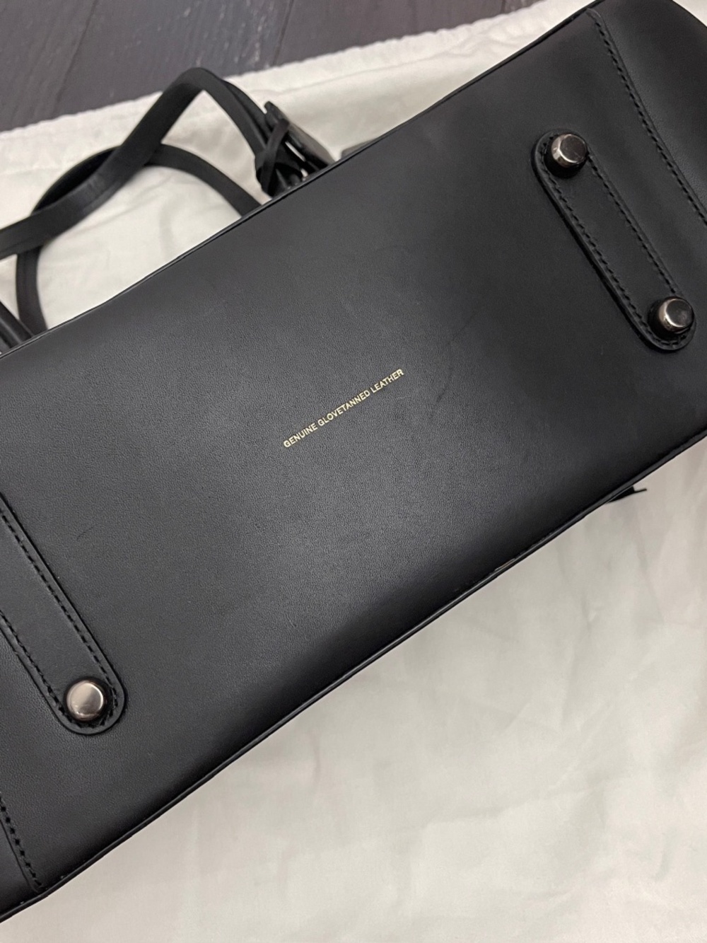 Coach Cooper Carryall 22821 Black Leather Satchel Tote Crossbody No Strap w/tag - Picture 6 of 16